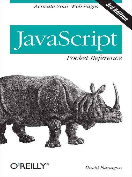 Cover image for JavaScript Pocket Reference